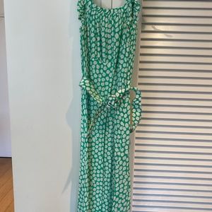 FAITHFUL THE BRAND Floral Print Midi Length Dress